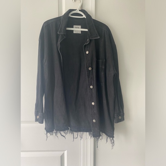 Zara oversized denim overshirt - Picture 2 of 4
